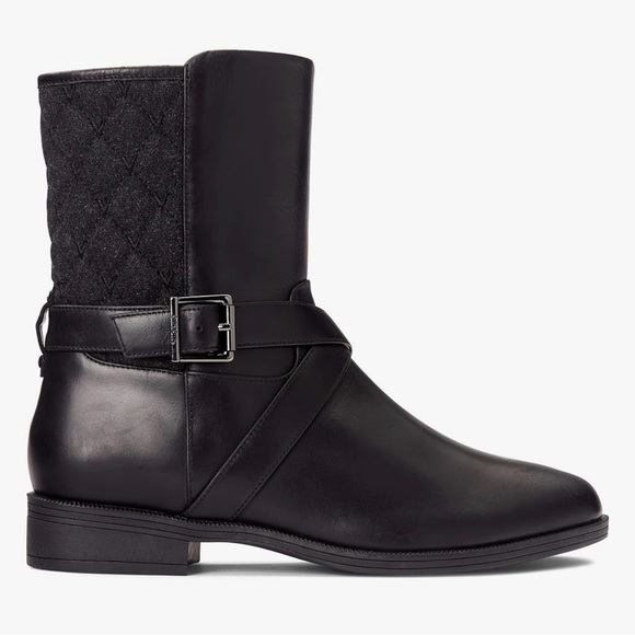 Vionic Holden Thea Ankle Waterproof Leather Upper Zip Ankle Boot Brown Size 6.5 - Picture 2 of 12